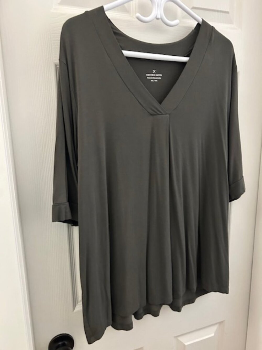 Denver Hayes Olive Green Top